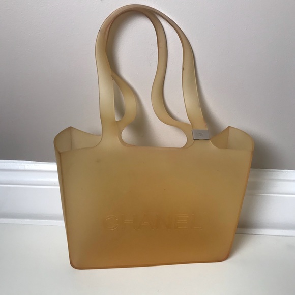 chanel jelly tote